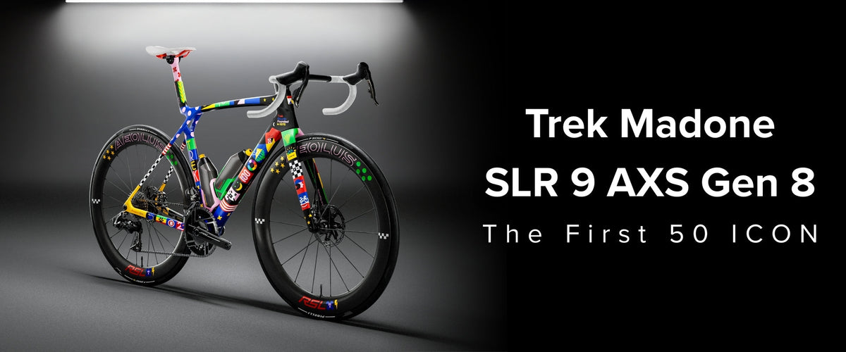 Ainutlaatuinen Trek Madone SLR The First 50 Icon-juhlamalli nyt tilattavissa!