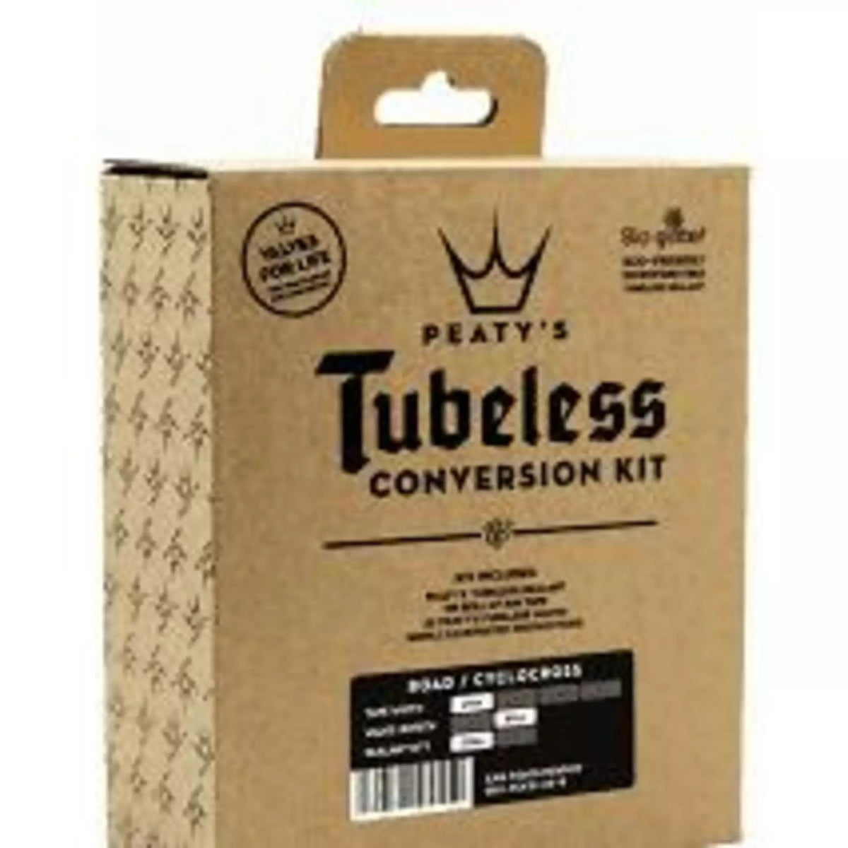 Peatys Tubeless Kit Xc/Urban 25mm, 42mm Venttiili