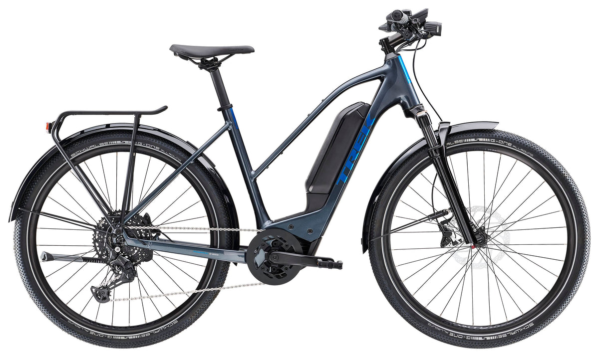 Trek Allant+ 6 Stagger – sähköhybridipyörä, 85 Nm, 545 Wh