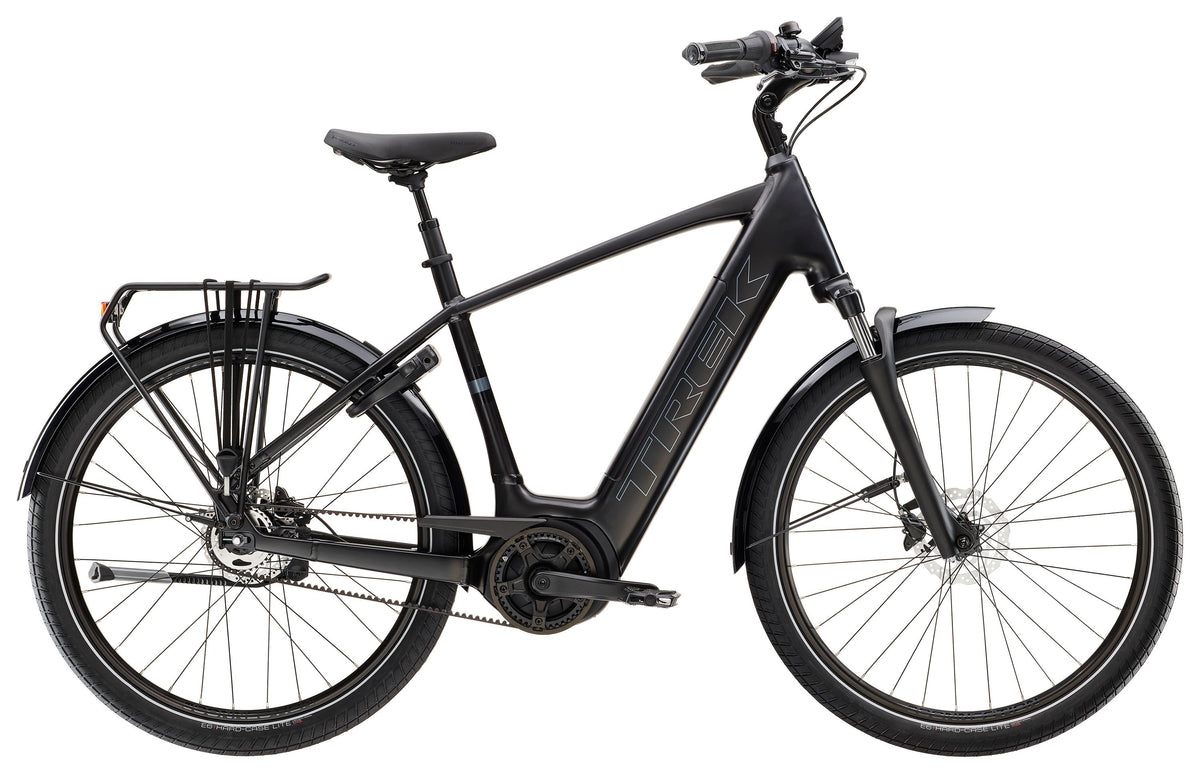 Trek District+ 4 – sähkökaupunkipyörä, 75 Nm, 545 Wh