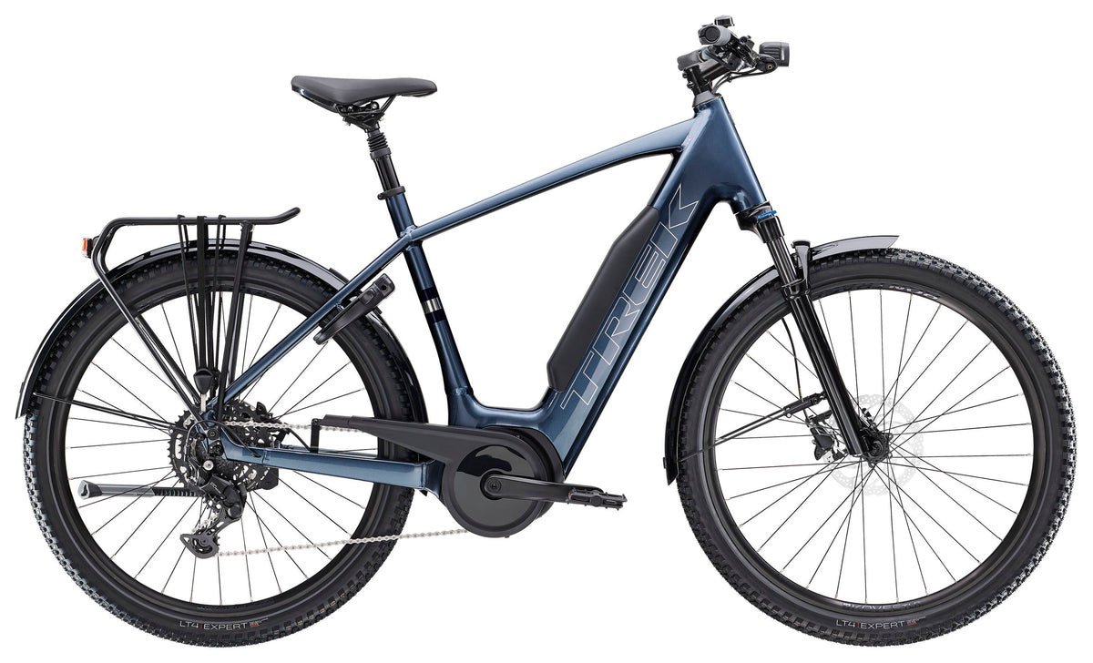 Trek Verve+ 4 – sähköhybridipyörä, 75 Nm, 800 Wh