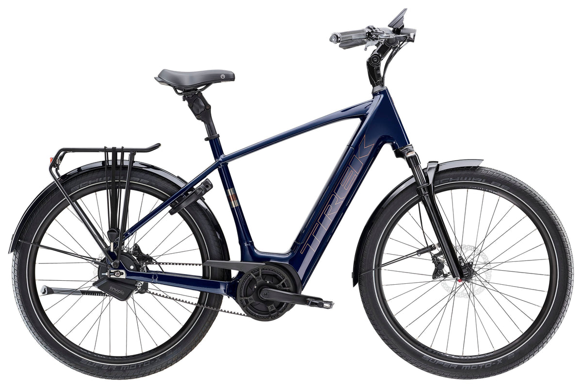 Trek District+ 5 545Wh – sähkökaupunkipyörä, 75 Nm, 545 Wh