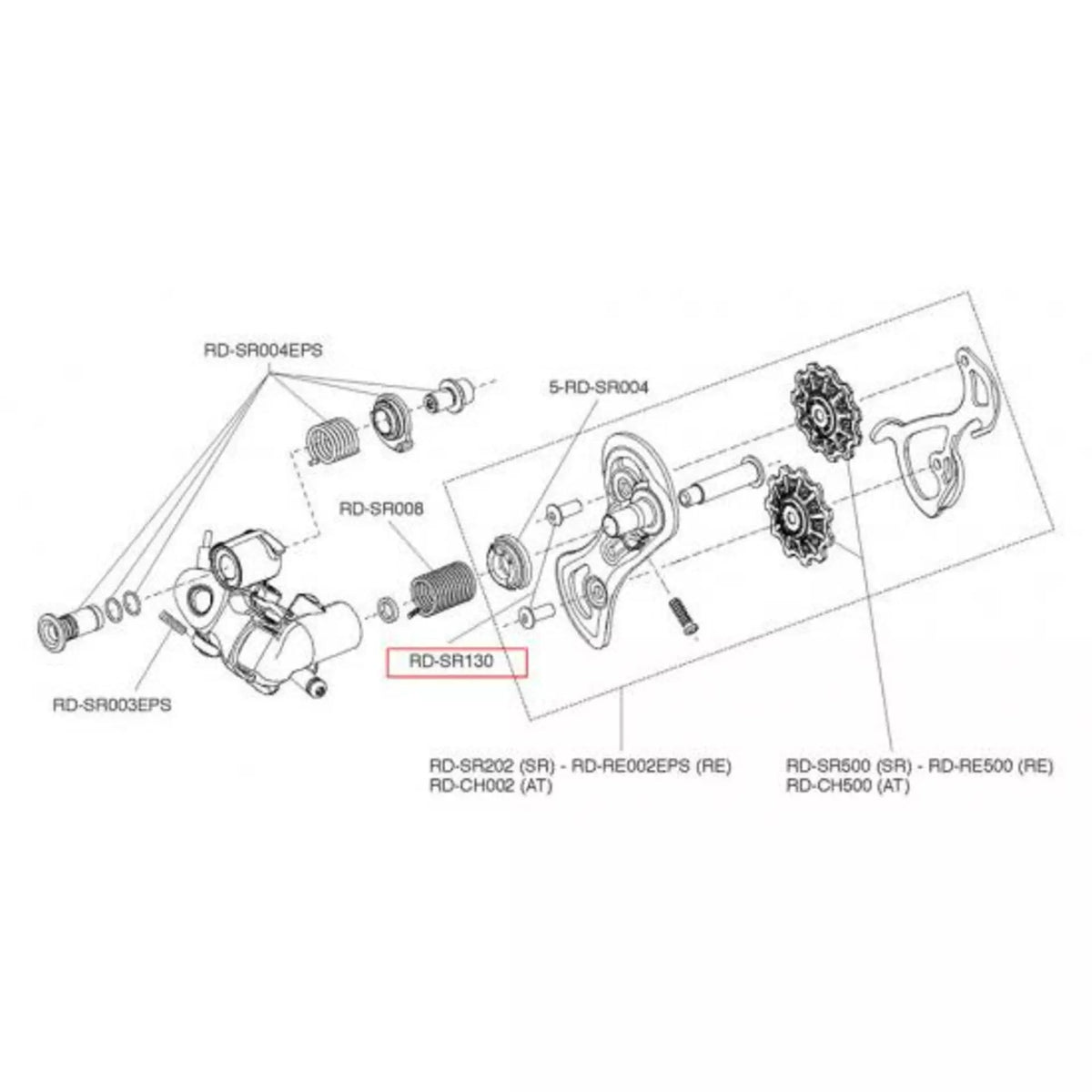 Campagnolo Derailleur Pulleys Fixing Screw (2 Kpl)