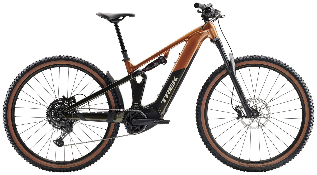 Trek Powerfly FS+ 4 Gen 4 – sähkömaastopyörä, 85 Nm, 600 Wh