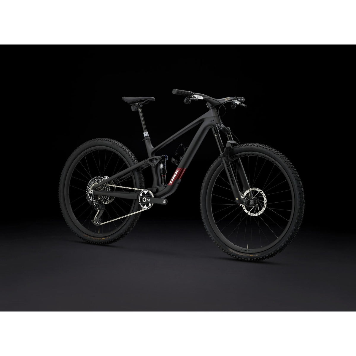 Trek Top Fuel 9.9 XX AXS Gen 4 – trail-pyörä, OCLV-hiilikuiturunko