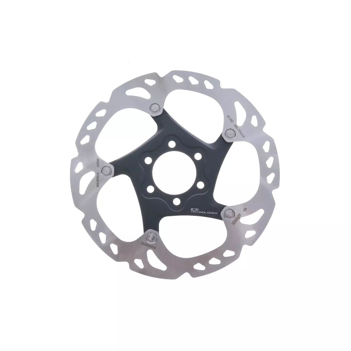 Shimano XT SM-RT86 – jarrulevy, 160 mm, 6-pultti, ICE TECHNOLOGY