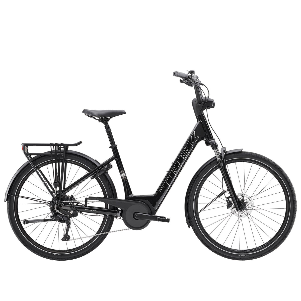 Trek Verve+ 2 Lowstep Gen 3 – sähköhybridipyörä, 75 Nm, 400 Wh