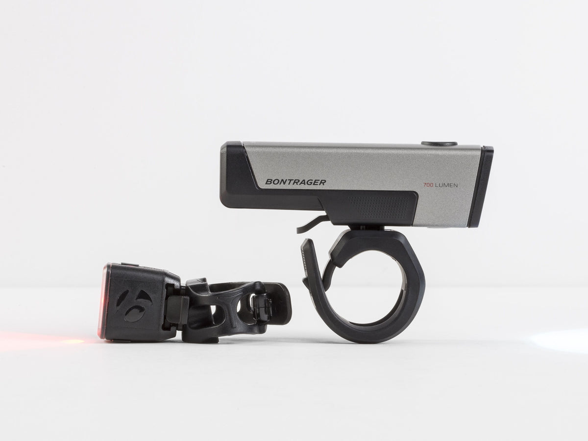 Bontrager Ion Comp R/Flare R City – pyörän valosarja, 700/35 lm, USB-ladattava