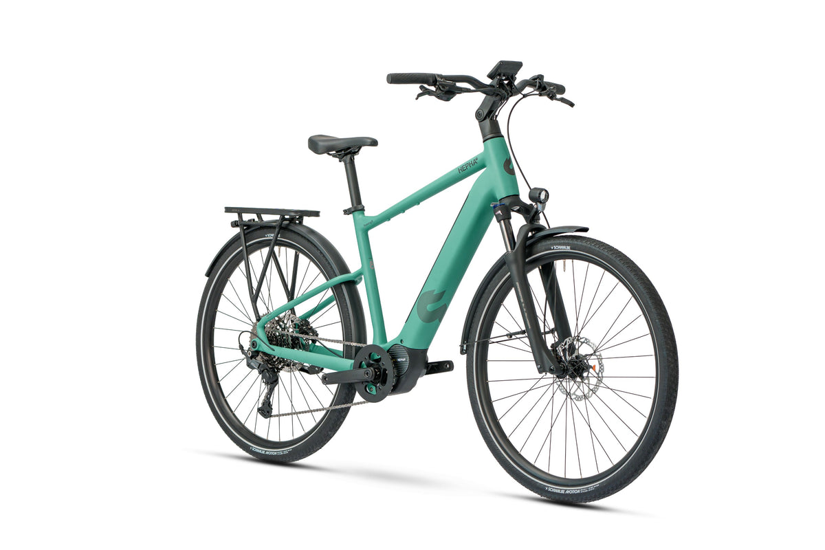 Hepha Trekking 8 Long Range – sähköhybridipyörä, 100 Nm, 600 Wh