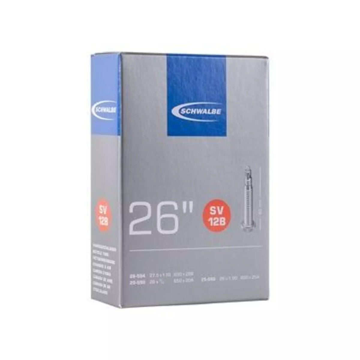 Schwalbe Sisärengas SV12B Presta, 20-28/584-590