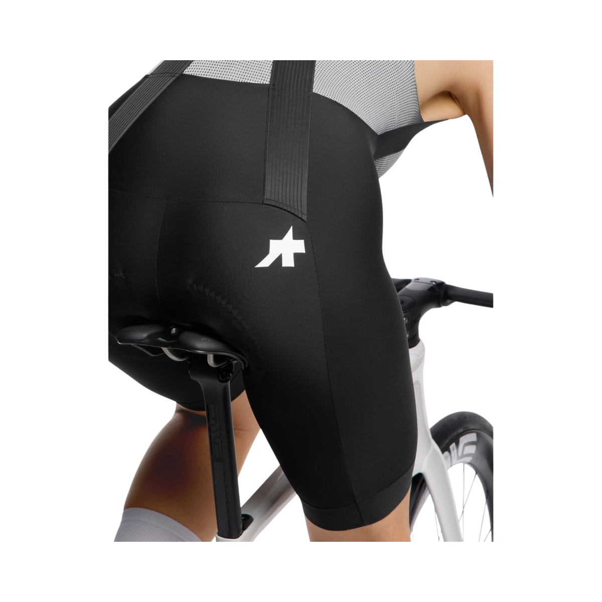 Assos Uma GT Bib shorts S11 – naisten pyöräilyhousut, QUARTZ-kangas
