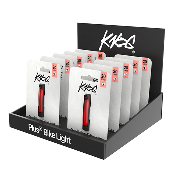 Knog Takavalo Plus – USB-ladattava takavalo, 20 lm