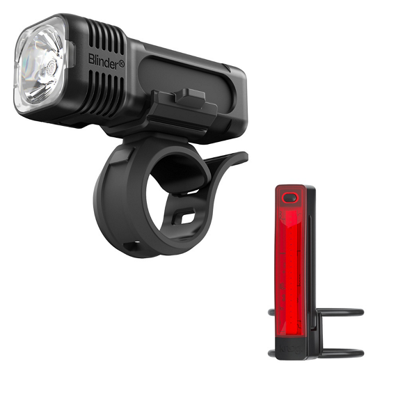 Knog Blinder 400 & Plus -valosetti – 400 lm etuvalo, 20 lm takavalo