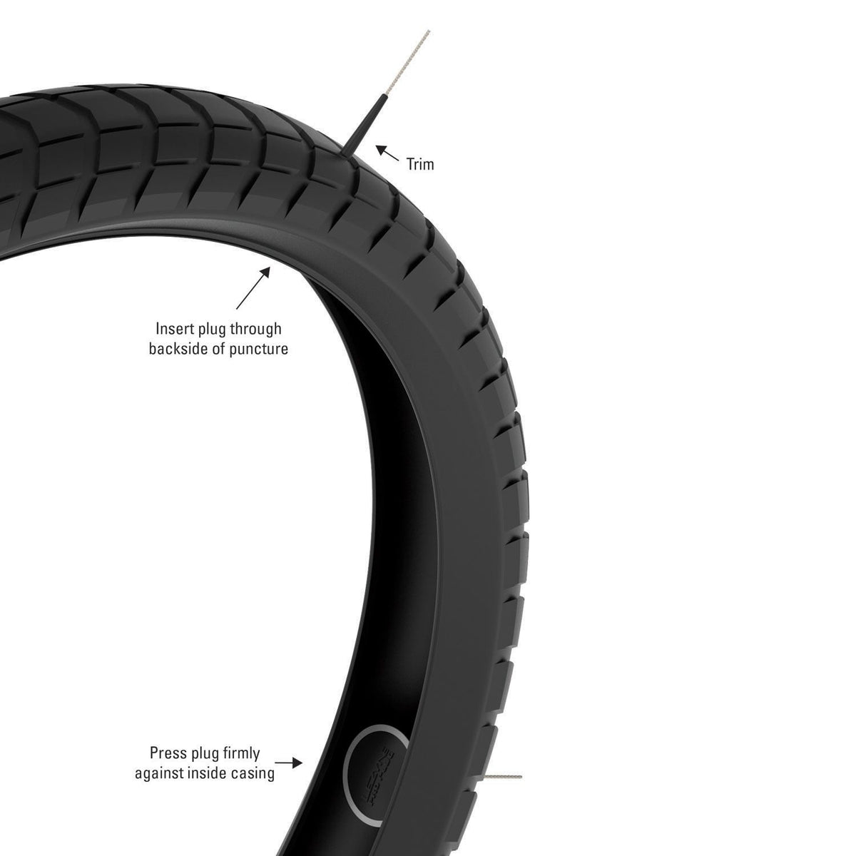 Lezyne Tubeless Pro Plugs – Tubeless-renkaiden pikapaikkaussarja